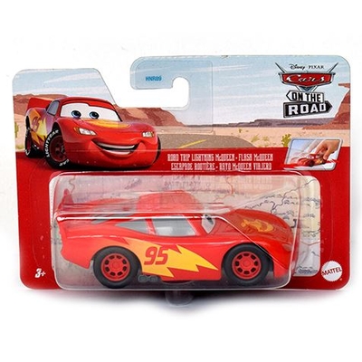 Product Αυτοκίνητα  Οχήματα Mattel Disney: Cars On the Road - Road Trip Lightning McQueen 1:43 Pullback Vehicle (HNR89) base image