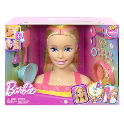 Product Mattel Barbie: Deluxe Beauty Model (HMD78) EN,FR,DE,ES,PT,IT,NL,SE,DK,NO,FI,PL,CZ,SK,HU,RU,GR,TR,AR Pack / Carton Window Box with Plastic Film base image