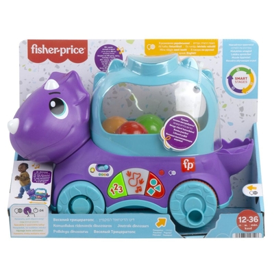 Product Παιχνίδια Δραστηριοτήτων Fisher-Price Poppin  Triceraptors (HNR55) base image