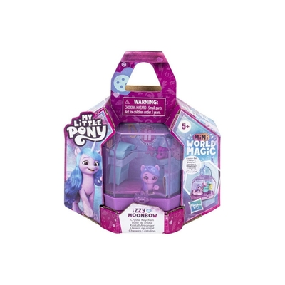Product Hasbro My Little Pony: Mini World Magic - Izzy Moonbow Crystal Keychain (F5244) EN,DE,FR,ES,PT Pack / Carton Window Box without Plastic Film base image