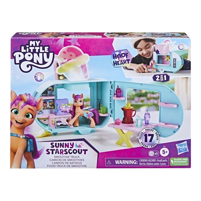 Product Φιγούρες Δράσης Hasbro My Little Pony: Sunny Starscout Smoothie Truck (F6339) base image