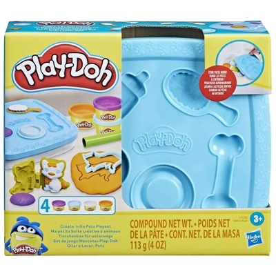 Product Hasbro Play-Doh: Create n Go Pets Playset (F7528) base image