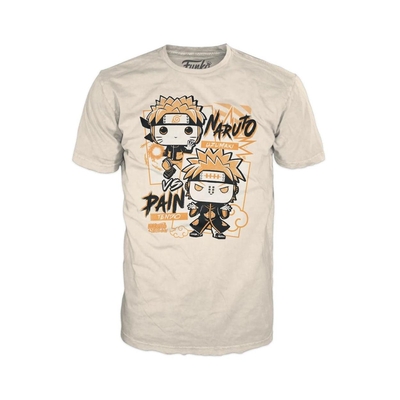 Product T-Shirt Funko Boxed  Naruto Shippuden Naruto vs Pain T-Shirt (L) base image
