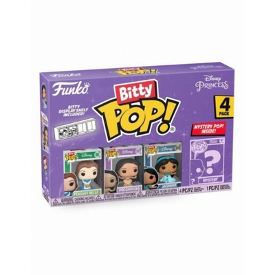 Product Figures  Statues Funko Bitty Pop! 4-Pack: Disney Princess - Peasant Belle Vinyl Figures base image