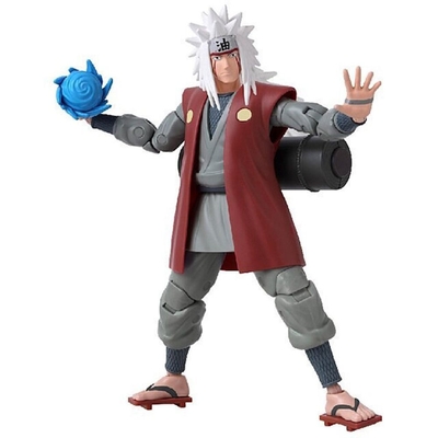 Product Bandai Anime Heroes: Naruto Shippuden - Jiraiya Action Figure (36965) EN,FR,ES,DE,PT,NL,IT Pack / Carton Window Box with Plastic Film base image
