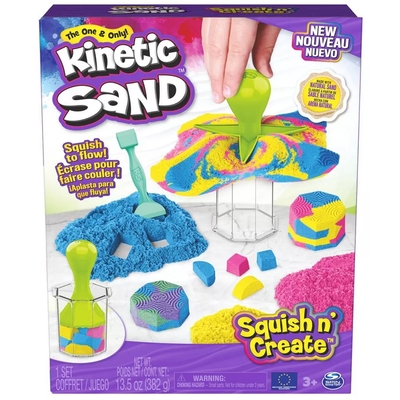 Product Spin Master Kinetic Sand: Squish n Create (6065527) base image