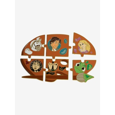 Product Loungefly Disney: Princess - Tangled Paints Puzzle Blind Box Pin (WDPN3011) base image