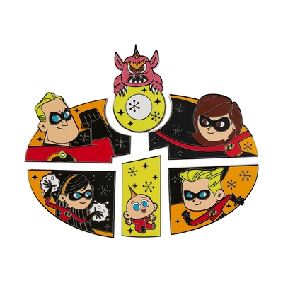 Product Κονκάρδες  Loungefly Disney Pixar Incredibles Puzzle Blind Box Pins (WDPN3013) base image