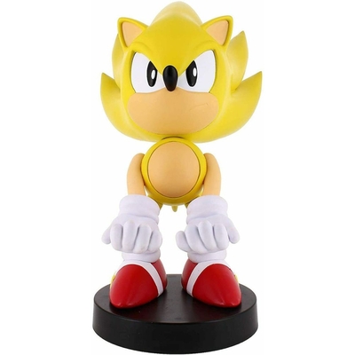 Product Headset Stands EXG Cable Guys: Sonic The Sonic the Hedgehog - Super Sonic Phone  Controller Holder (CGCRSG300169) base image