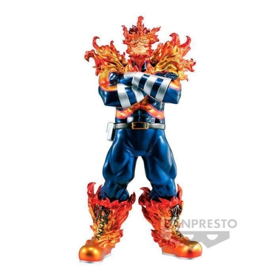 Product Banpresto Age of Heroes: My Hero Academia - Endeavor Statue (9cm) (88306) EN,FR,ES,DE,NL,IT,PT,PL,AR Pack / Carton Box base image