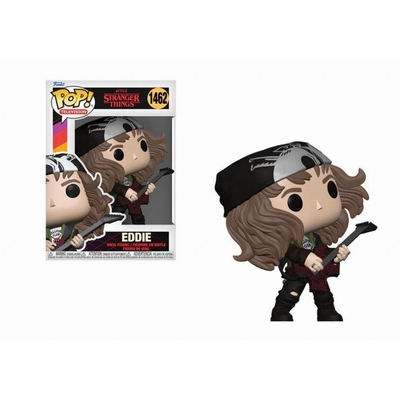 Product Funko Pop! Television: Stranger Things - Eddie (Hunter) (with Guitar??) #1462 Vinyl Figure base image