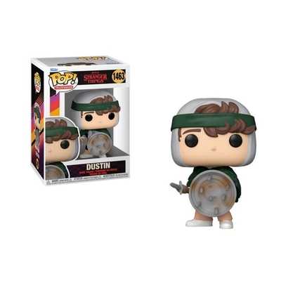 Product Funko Pop! Television: Stranger Things - Dustin (with Shield)?? #1463 Vinyl Figure base image