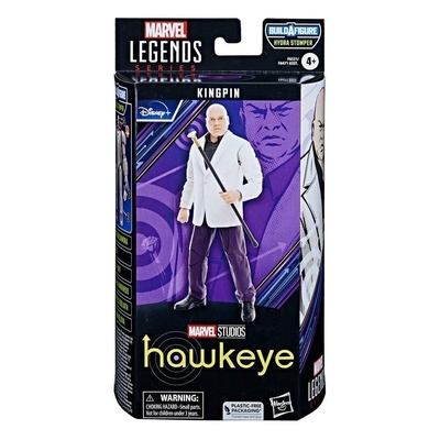 Product Hasbro Disney Marvel Legends Series: Build a Figure Hydra Stomper - Hawkeye Kingpin Action Figure (15cm) (F6531) EN,FR,DE,ES,PT,IT,NL,SE,DK,NO,FI,GR,PL,RU,BG,HR,LT,SK,ET,LV,AR Pack / Carton Box base image