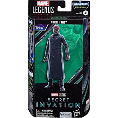 Product Hasbro Disney Marvel Legends Series: Build a Figure Hydra Stomper - Secret Invasion Nick Fury Action Figure (15cm) (F6537) EN,FR,DE,ES,PT,IT,NL,SE,DK,NO,FI,GR,PL,RU,BG,HR,LT,SK,ET,LV,AR Pack / Carton Box base image