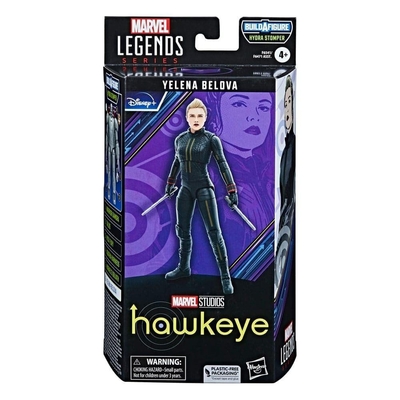 Product Hasbro Disney Marvel Legends Series: Build a Figure Hydra Stomper - Hawkeye Yelena Belova Action Figure (15cm) (F6541) EN,FR,DE,ES,PT,IT,NL,SE,DK,NO,FI,GR,PL,RU,BG,HR,LT,SK,ET,LV,AR Pack / Carton Box base image