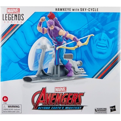 Product Φιγούρες Δράσης Hasbro Fans Marvel Avengers: Legends Series (60th Anniversary) - Beyond Earths Mightiest - Hawkeye with Sky-Cycle Action Figure  Vehicle (Excl.) (F7063) base image