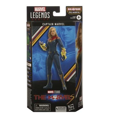 Product Φιγούρες Δράσης Hasbro Marvel Legends Series Build a Figure Totally Awesome Hulk: The Marvels - Captain Marvel Action Figure (15cm) (Excl.) (F3680) base image