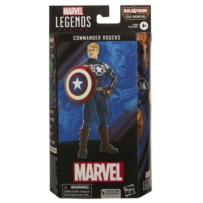 Product Φιγούρες Δράσης Hasbro Marvel Legends Series Build a Figure Totally Awesome Hulk: Commander Rogers Action Figure (15cm) (Excl.) (F3685) base image