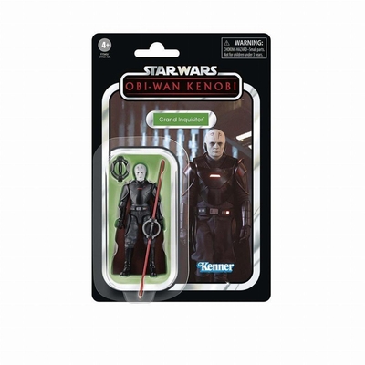 Product Hasbro Fans The Vintage Collection Disney Star Wars: Obi-Wan Kenobi - Grand Inquisitor Action Figure (10cm) (F7343) EN,FR,DE,ES,PT,IT,NL,SE,DK,NO,FI,GR,PL,RU,BG,HR,LT,SK,ET,LV,AR Pack / Carton Blister Pack base image