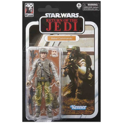 Product Φιγούρες Δράσης Hasbro Fans Disney Star Wars: The Black Series Deluxe Return of the Jedi - Rebel Commando Action Figure (15cm) (F8285) base image