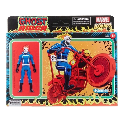 Product Φιγούρες Δράσης Hasbro Fans Marvel Legends: Retro Collection - Ghost Rider Action Figure  Motorcycle (10cm) (F6544) base image