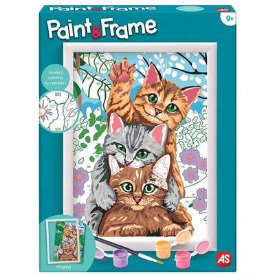 Product Ζωγραφική AS Paint  Frame: Funny Kitties (1038-41010) base image