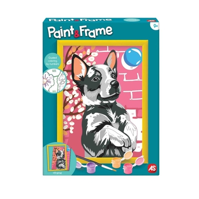 Product Ζωγραφική AS Paint  Frame: Playful Husky (1038-41013) base image