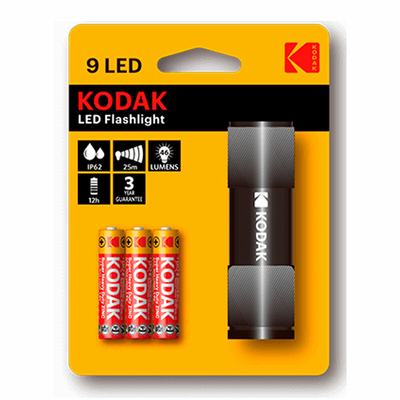 Product Φακός Kodak 30412446 Μαύρο base image