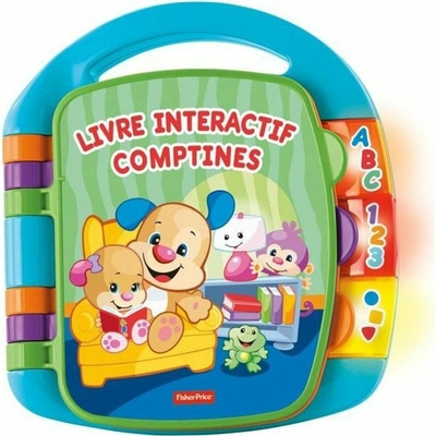 Product Παιδικό Παιχνίδι Fisher Price Interactive Book Nursery Rhymes Puppy (FR) απο Πλαστικό base image