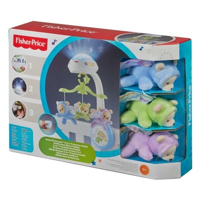 Product Κρεμαστό Παιχνίδι Κούνιας Fisher Price Λευκό Πολύχρωμο απο Πλαστικό base image
