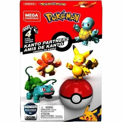 Product Τουβλάκια Pokemon Mega Construx - Kanto Partners 90 Τεμάχια base image