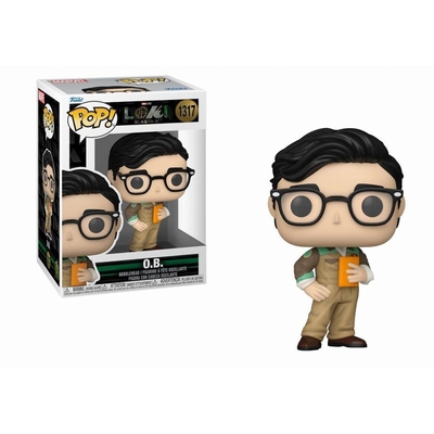Product Funko Pop! Marvel: Loki Season 2 - O.B. #1317 Bobble-Head Vinyl Figure EN,FR,ES,DE,IT,PT,NL,DK,SE,RU Pack / Carton Window Box with Plastic Film base image