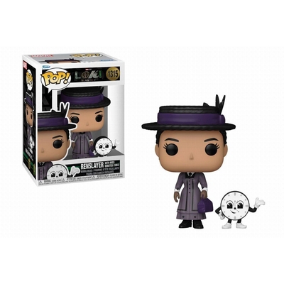 Product Funko Pop! Marvel: Loki Season 2 - Renslayer with Miss Minutes (1893) #1315 Bobble-Head Vinyl Figure EN,FR,ES,DE,IT,PT,NL,DK,SE,RU Pack / Carton Window Box with Plastic Film base image