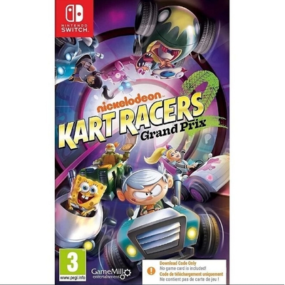 Product NSW Nickelodeon Kart Racers 2: Grand Prix (Code in a Box) base image
