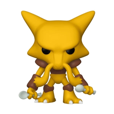 Product Funko Pop! Games: Pokemon - Alakazam #855 Vinyl Figure EN,FR,ES,DE,IT,PT,NL,DK,SE,RU Pack / Carton Window Box with Plastic Film base image