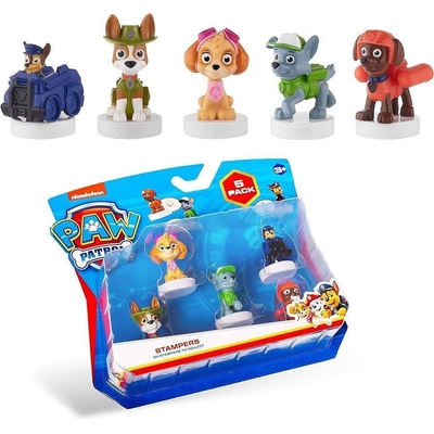 Product P.M.I. Paw Patrol: The Mighty Movie - Stampers 5 Pack (S2) (Random) (PAWM5240) base image