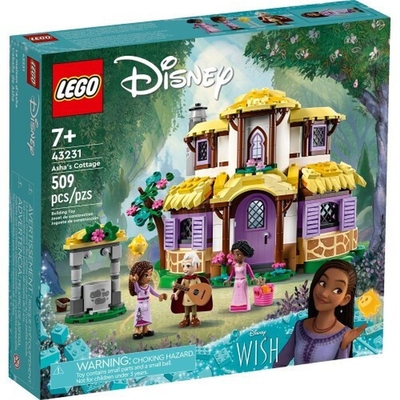 Product LEGO Disney Princess Wish: Ashas Cottage (43231) EN,DE,FR,IT,NL,ES,DK,FI,SE,PT,GR,CN,RU,PL,CZ,SL,HU,BG,RO,TR,AR Pack / Carton Box base image