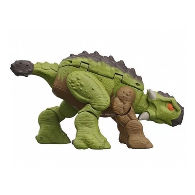 Product Φιγούρες Δράσης Mattel Jurassic World: Fierce Changers Double Danger - Tyrannosaurus Rex  Ankylosaurus (Brown) (HLP06) base image