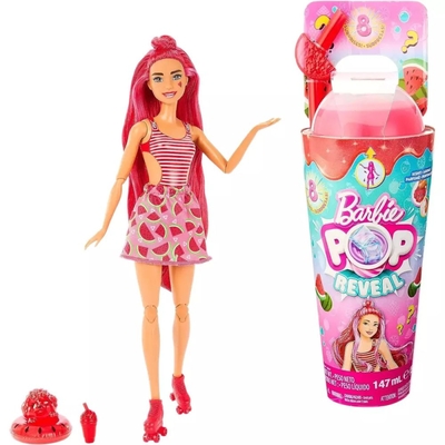 Product Mattel Barbie: Pop Reveal - Watermelon (HNW43) EN,FR,DE,IT,NL,ES,PT,TR,GR,RU,RO,BG,HRV,SK,AR Pack / Carton Window Box without Plastic Film base image