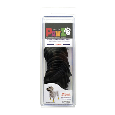 Product Υψηλές μπότες Pawz Σκύλος 12 Μονάδες Μαύρο Μέγεθος XXS base image