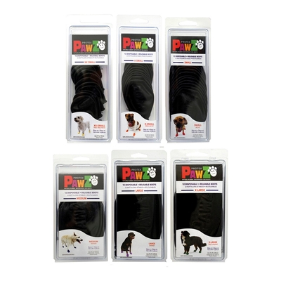 Product Υψηλές μπότες Pawz Σκύλος 12 Μονάδες Μαύρο Μέγεθος XS base image