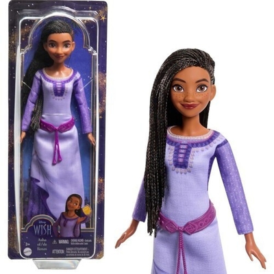 Product Mattel Disney: Wish Asha of Rosas - Collectible Fashion Doll (HPX23) EN,FR,DE,ES,PT,IT,NL,SE,DK,NO,FI,PL,CZ,SK,HU,RU,GR,TR,AR Pack / Carton Blister Pack base image