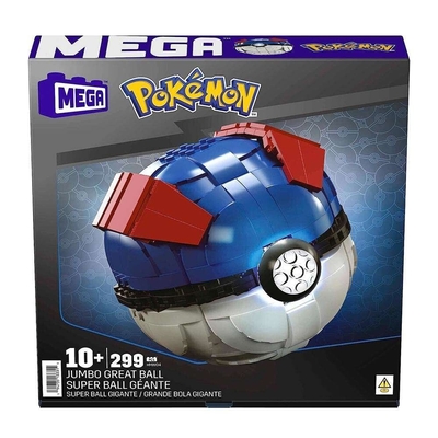 Product Τουβλάκια Mattel Mega Pokemon - Jumbo Great Ball with Light (HMW04) base image