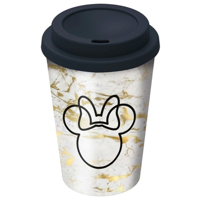 Product Θερμός Stor Disney: Minnie Mouse Small Plastic Double-Walled Coffee Tumbler (390ml) (01048) base image