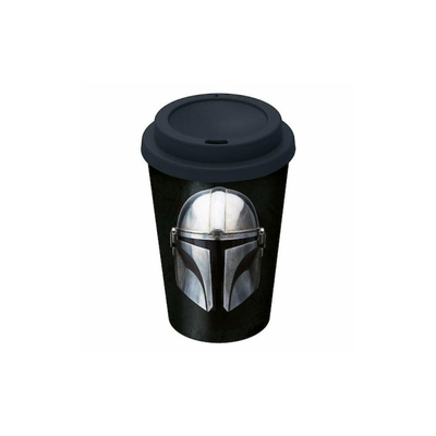 Product Θερμός Stor Disney: Star Wars The Mandalorian Small Plastic Double-Walled Coffee Tumbler (390ml) (04868) base image