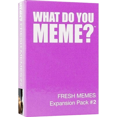 Product AS Επιτραπέζιο - What Do You Meme - Fresh Memes Expansion Pack #2 (Ελληνική Γλώσσα) (1040-24220) Greek Pack / Carton Box base image