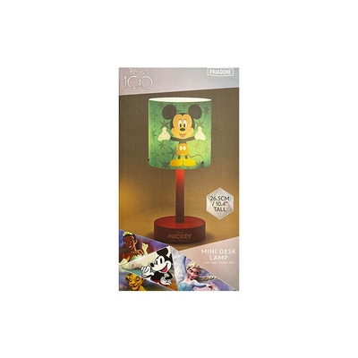 Product Paladone Disney 100: Mickey Mouse Mini Desk Lamp (PP12311DSC) EN,FR,DE,ES,IT,NL,PT Pack / Carton Box base image