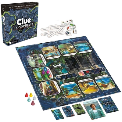 Product Hasbro Cluedo: Συνωμοσία (Ελληνική Γλώσσα) (F6418) Greek Pack / Carton Box base image