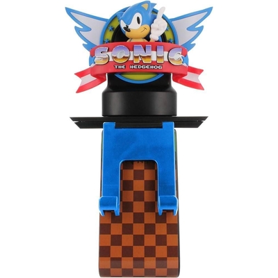 Product EXG Ikons by Cable Guys: Sonic the Hedgehog Ikon - Light Up Phone Controller Charging Stand (CGIKSG400459) EN,DE,IT,NL,ES,FR,PL,SE Pack / Carton Window Box without Plastic Film base image