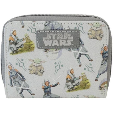 Product Funko Disney: Lucas Star Wars - Ahsoka  Grogu All Over Print Zip Around Wallet base image